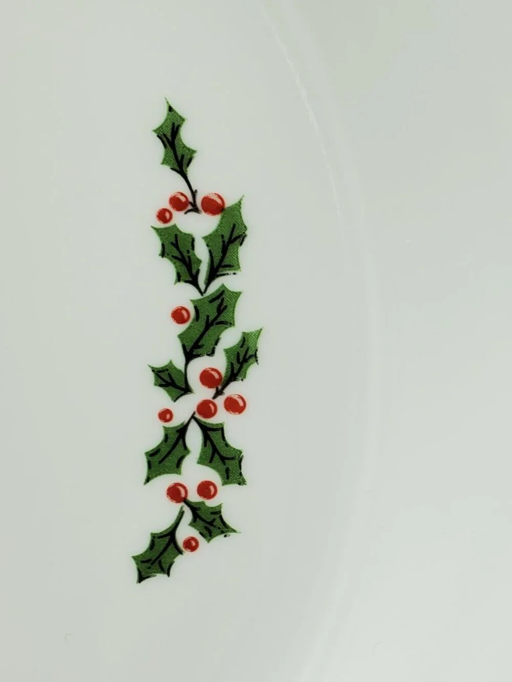 Corelle Holly Days Platter Corning Christmas Holiday Oval Serving Plate